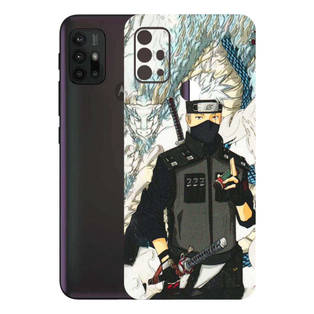 Motorola Phone Skins (All Models) - Kakashi Hatake Naruto Anime - 3D Embossed Finish (L-46) Motorola Moto G30