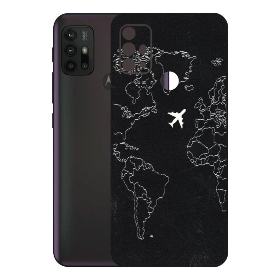 Motorola Phone Skins (All Models) - Never Ending Travel - 3D Embossed Finish (L-79) Motorola Moto G30
