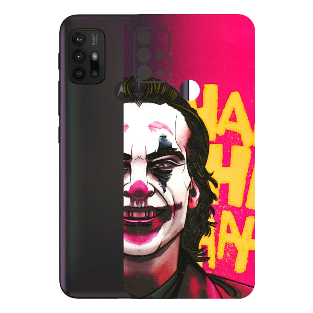 Motorola Phone Skins (All Models) - Joker Evil Laugh - 3D Embossed Finish (L-97) Motorola Moto G30