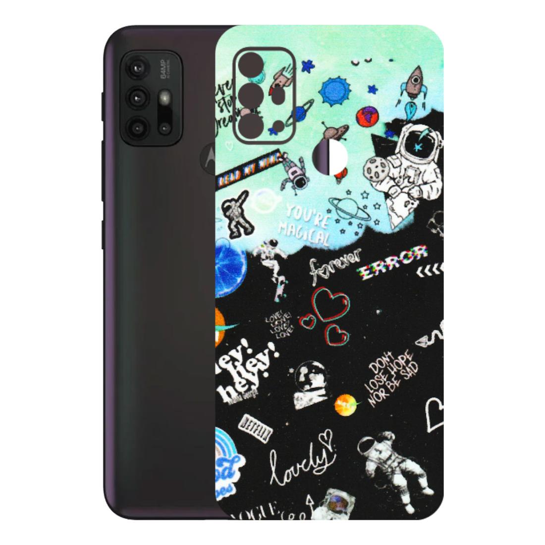 Motorola Phone Skins (All Models) - Living In A Space Dream - Matte Finish (M-46) Motorola Moto G30