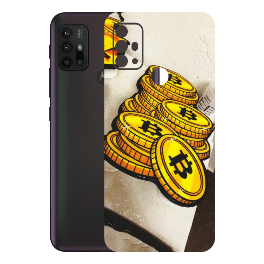 Motorola Phone Skins (All Models) - Billionaire Bitcoin Collection - Matte Finish (M-92) Motorola Moto G30