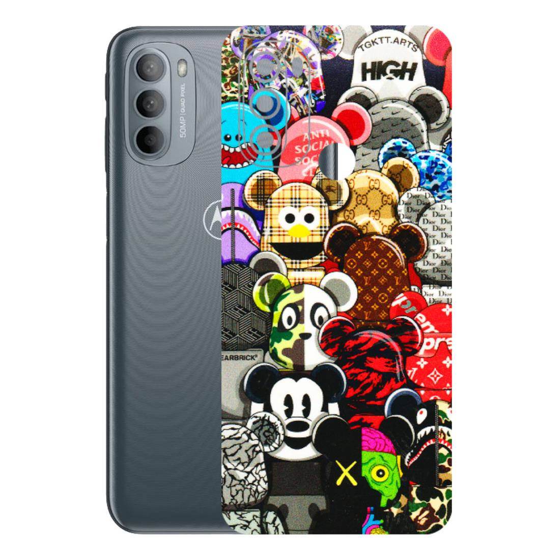 Motorola Phone Skins (All Models) - More Mickey Mouses - 3D Embossed Finish (L-118) Motorola Moto G31