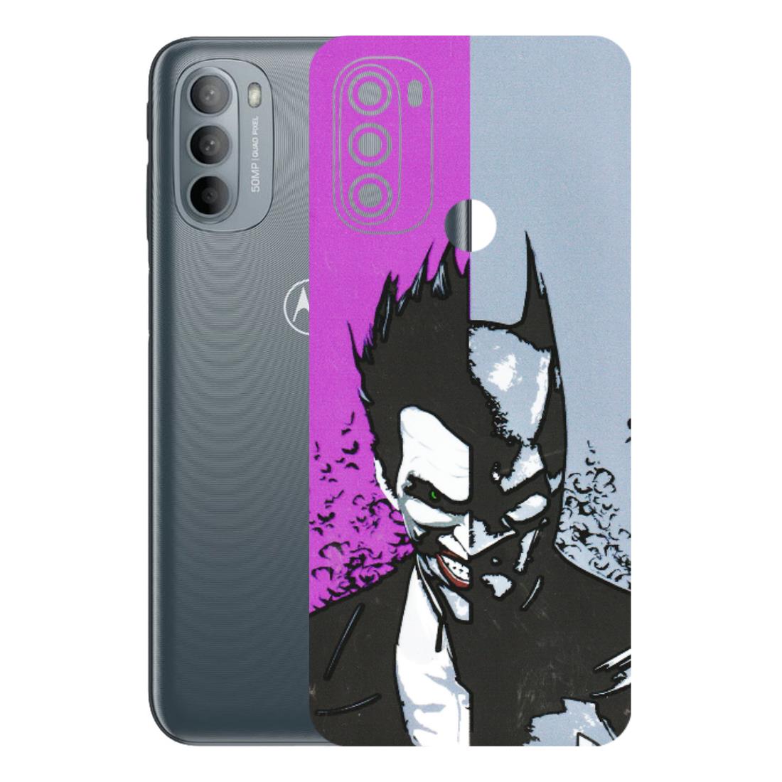 Motorola Phone Skins (All Models) - Batman & Joker - 3D Embossed Finish (L-143) Motorola Moto G31
