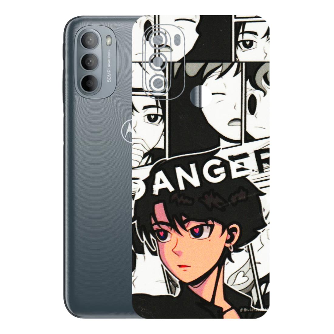 Motorola Phone Skins (All Models) - Danger Anime - 3D Embossed Finish (L-155) Motorola Moto G31