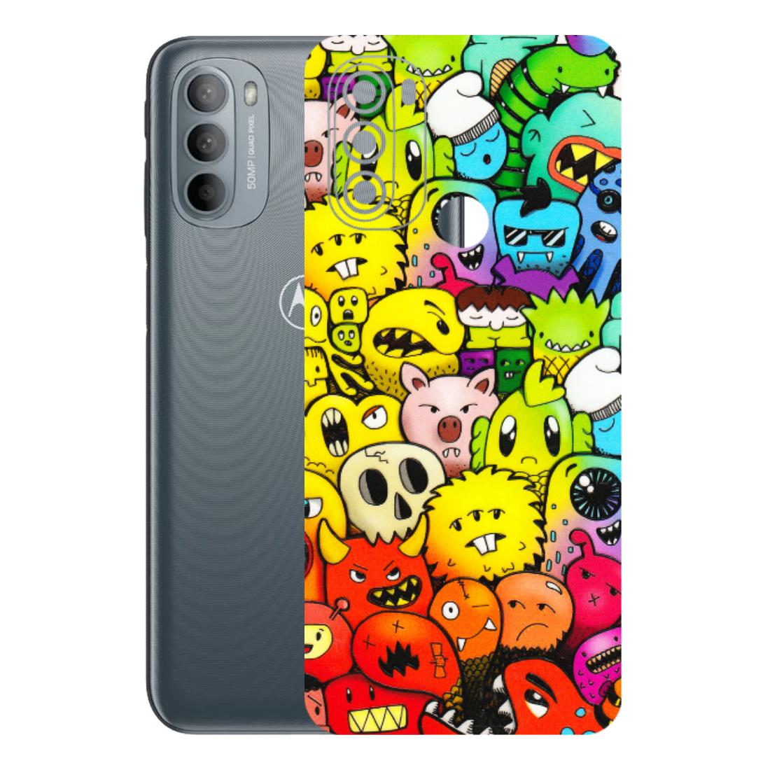 Motorola Phone Skins (All Models) - Angry Funkies - 3D Embossed Finish (L-169) Motorola Moto G31