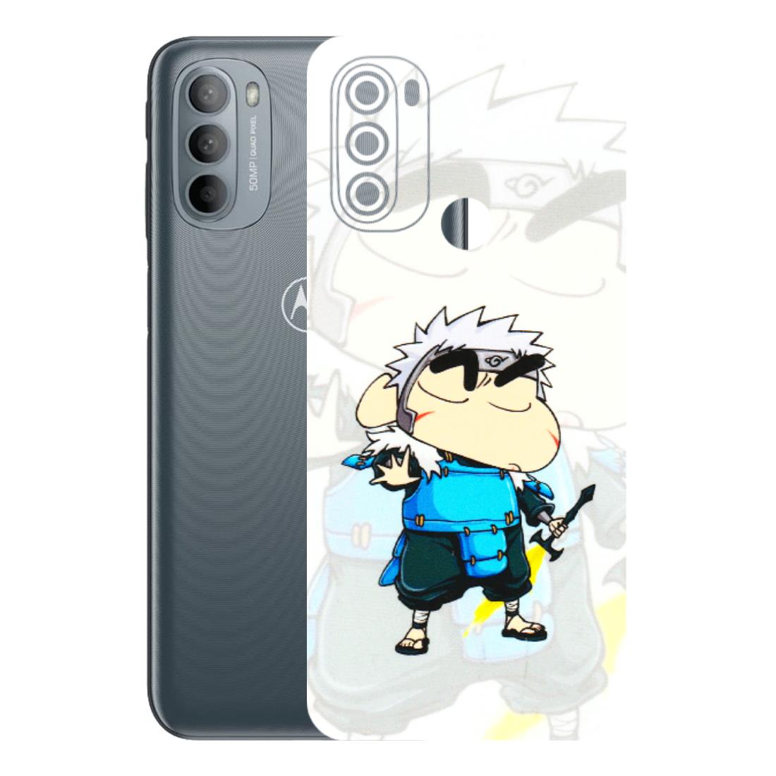 Motorola Phone Skins (All Models) - Angry Young Shinchan - 3D Embossed Finish (L-226) Motorola Moto G31