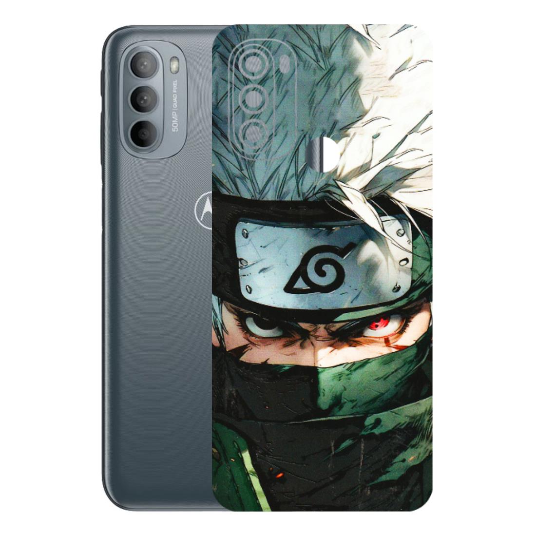 Motorola Phone Skins (All Models) - Kakashi Red Eye Focus - 3D Embossed Finish (L-227) Motorola Moto G31