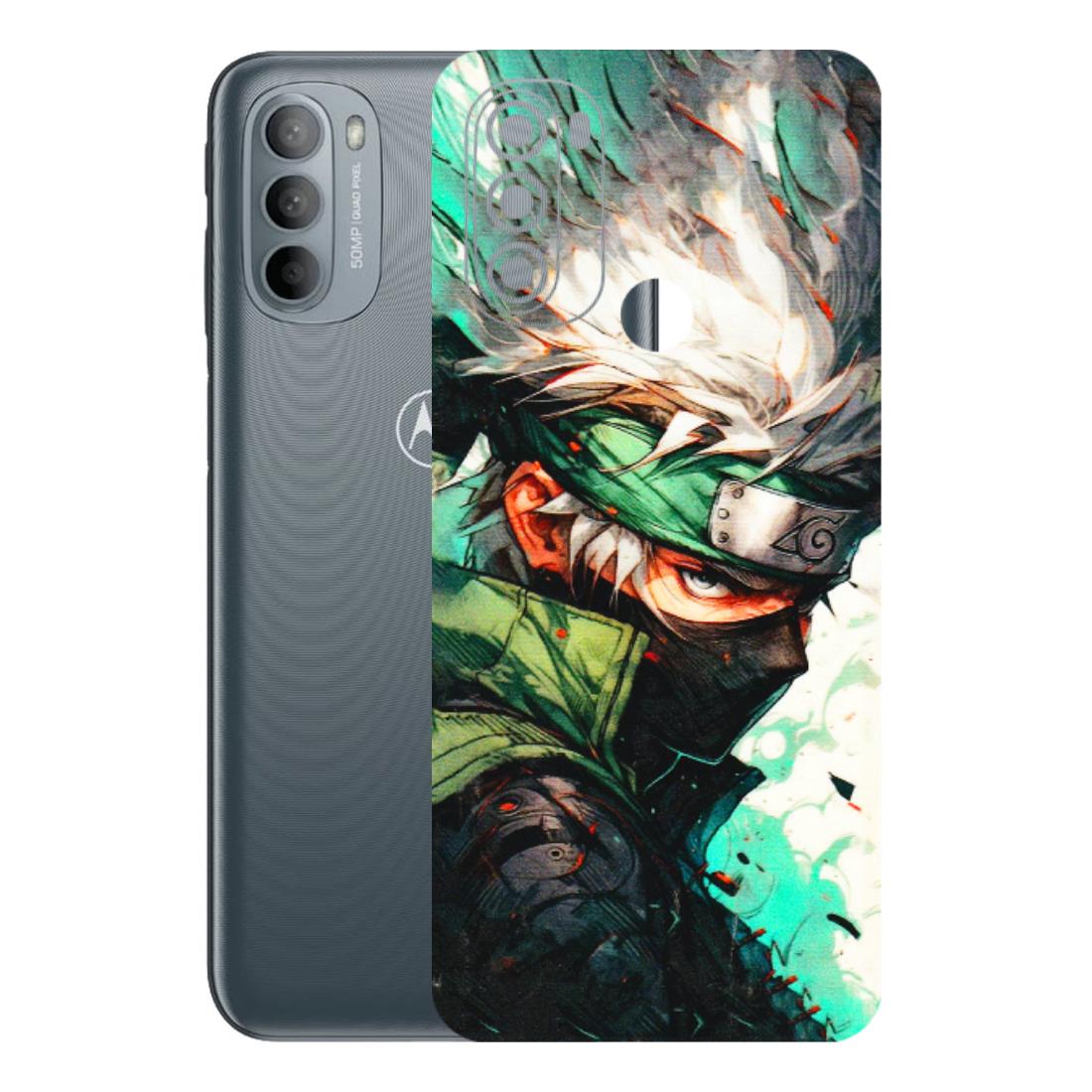 Motorola Phone Skins (All Models) - Kakashi Side Profile - 3D Embossed Finish (L-249) Motorola Moto G31
