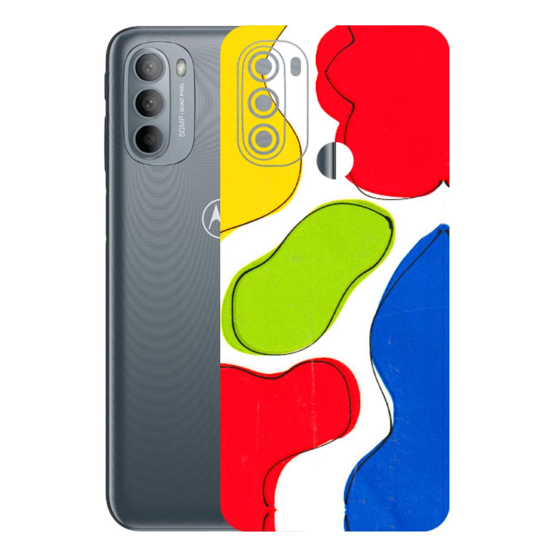 Motorola Phone Skins (All Models) - RGB Colour Paint - 3D Embossed Finish (L-284) Motorola Moto G31