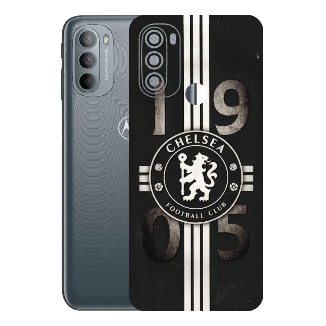 Motorola Phone Skins (All Models) - Chelsea Fan Club - 3D Embossed Finish (L-36) Motorola Moto G31