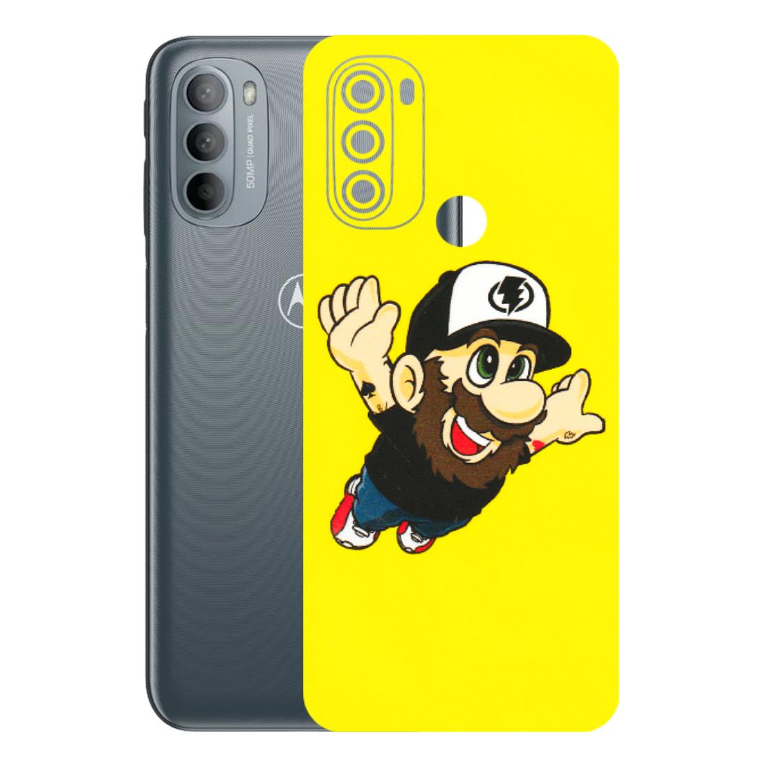 Motorola Phone Skins (All Models) - Flying Beardo - 3D Embossed Finish (L-60) Motorola Moto G31