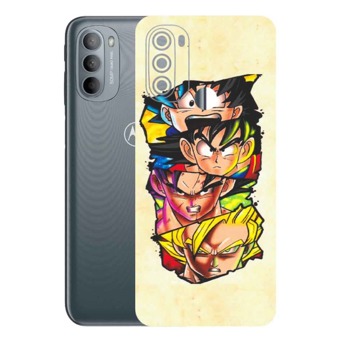 Motorola Phone Skins (All Models) - Angry Multi Anime - Matte Finish (M-113) Motorola Moto G31
