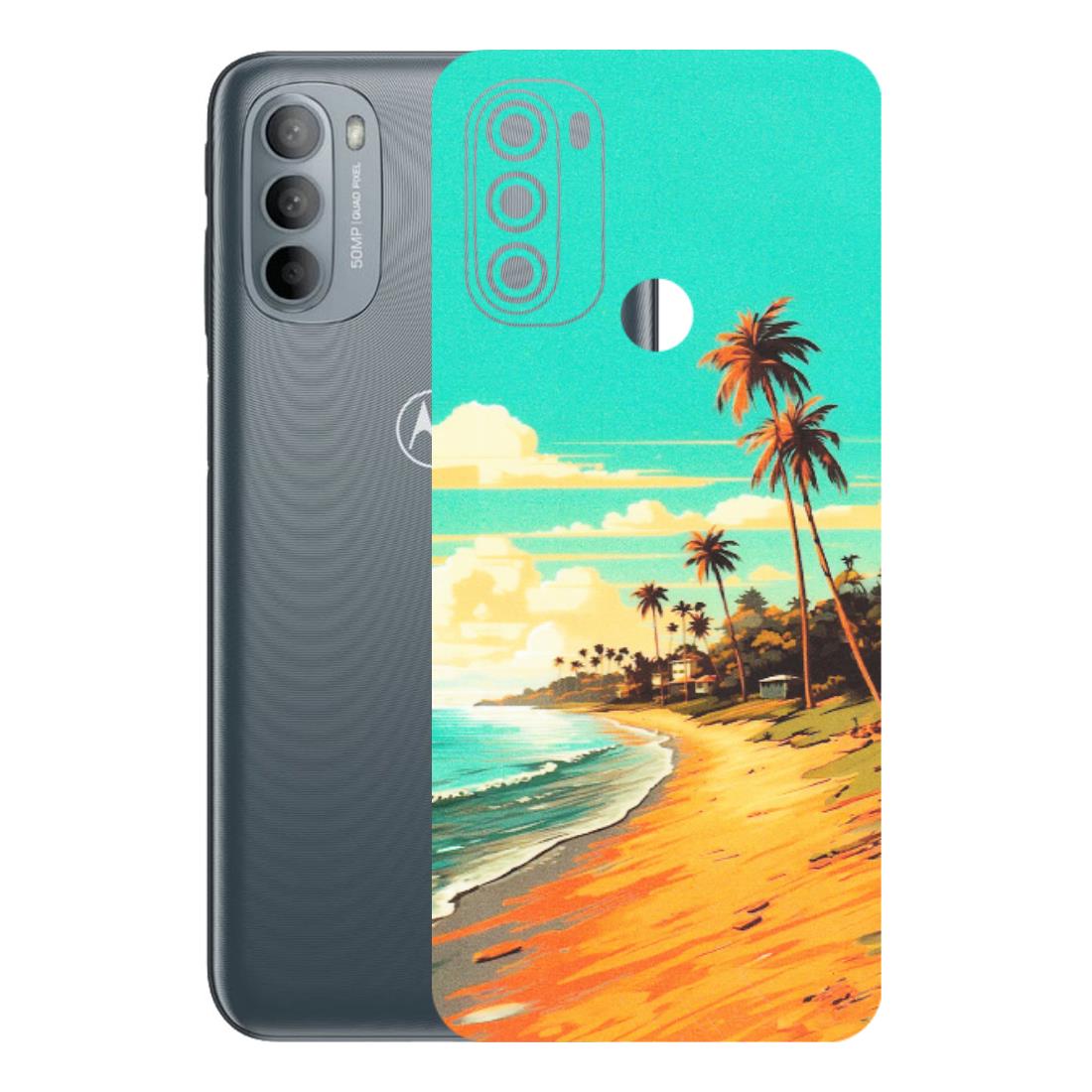 Motorola Phone Skins (All Models) - Miami Beach - Matte Finish (M-136) Motorola Moto G31