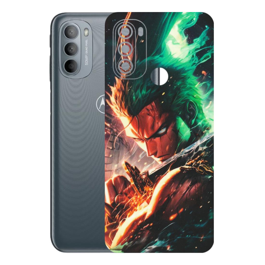 Motorola Phone Skins (All Models) - Anime Gojo Sword - Matte Finish (M-32) Motorola Moto G31