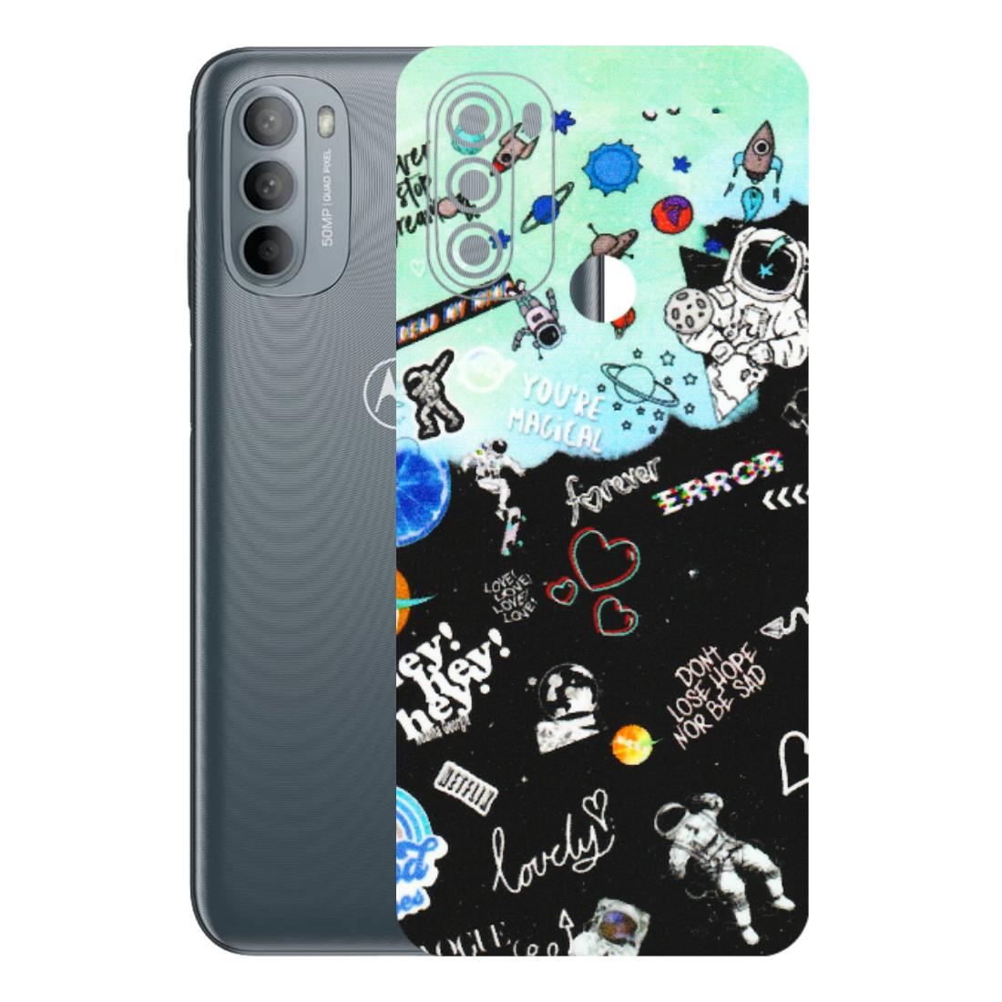 Motorola Phone Skins (All Models) - Living In A Space Dream - Matte Finish (M-46) Motorola Moto G31
