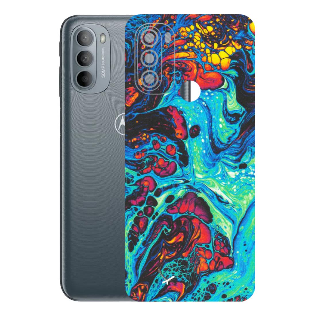Motorola Phone Skins (All Models) - Majestic Galactic Marbel - Matte Finish (M-85) Motorola Moto G31