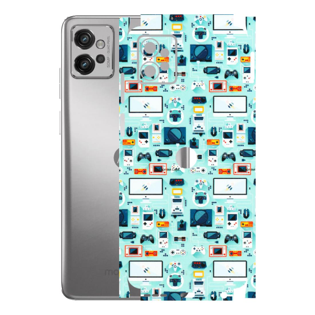 Motorola Phone Skins (All Models) - Gadgets Doodle - 3D Embossed Finish (L-184) Motorola Moto G32