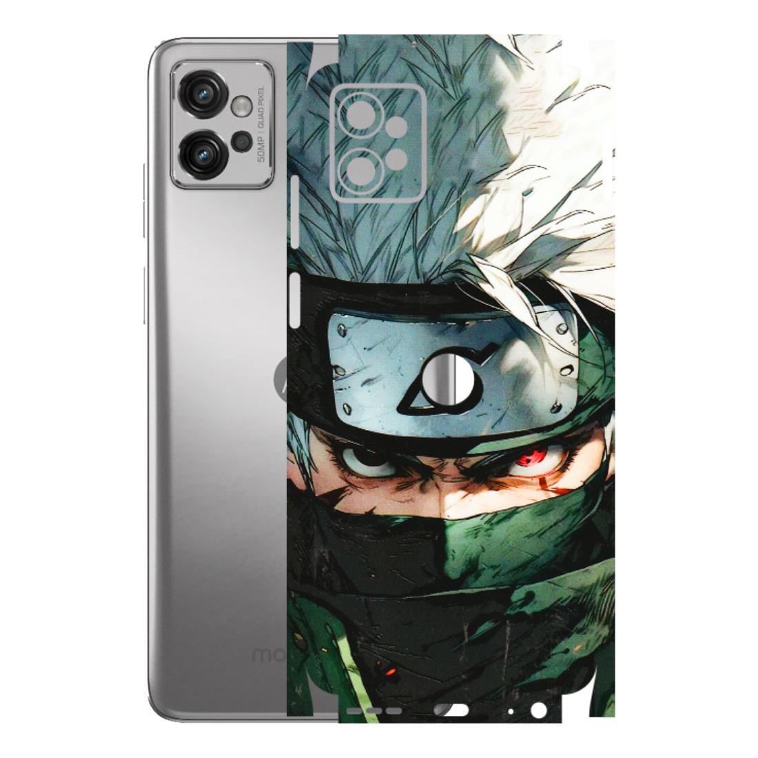 Motorola Phone Skins (All Models) - Kakashi Red Eye Focus - 3D Embossed Finish (L-227) Motorola Moto G32