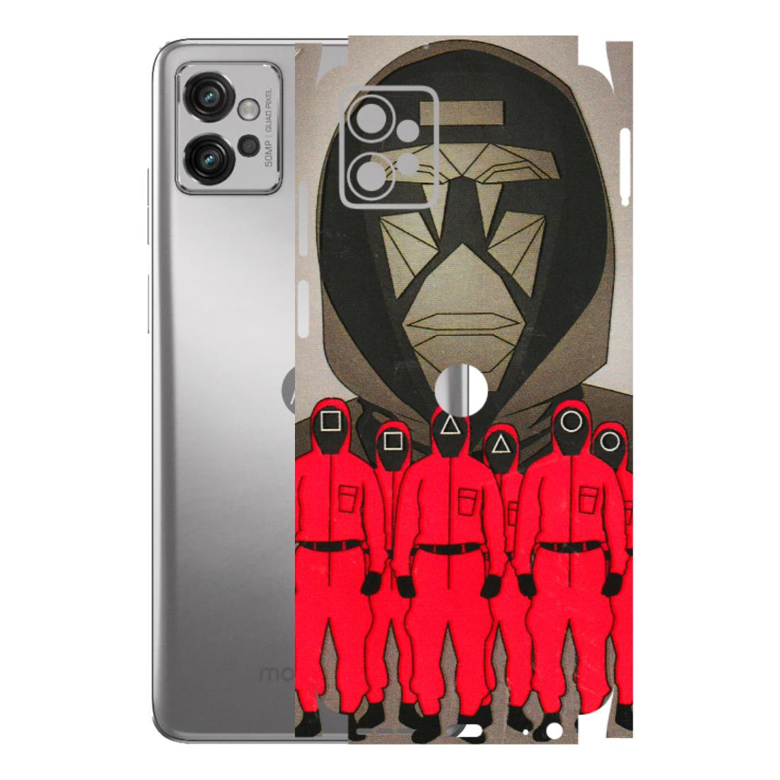 Motorola Phone Skins (All Models) - Squid Game Hero - 3D Embossed Finish (L-245) Motorola Moto G32