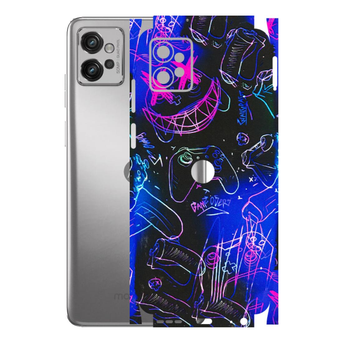 Motorola Phone Skins (All Models) - Gamers Paradise - 3D Embossed Finish (L-258) Motorola Moto G32