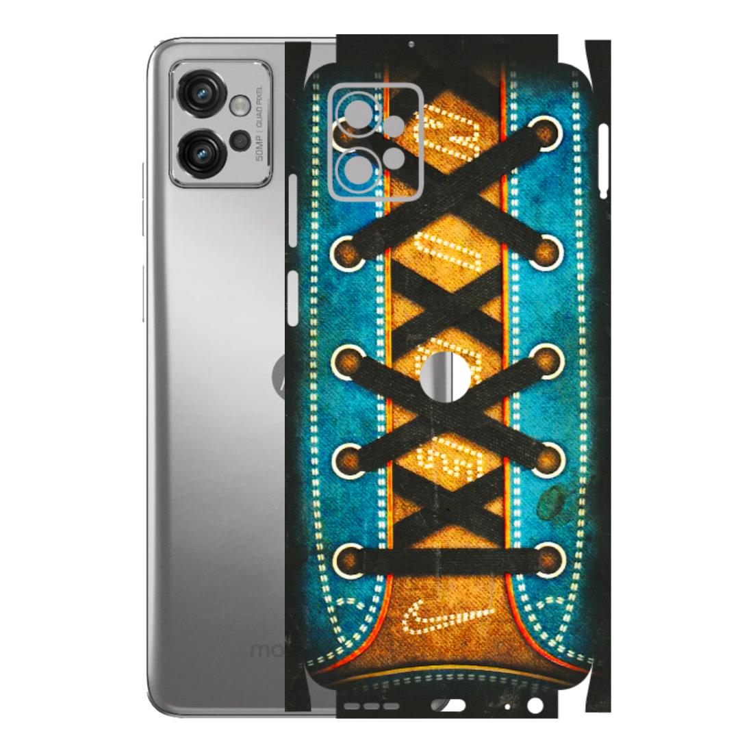 Motorola Phone Skins (All Models) - Sneakers Lover Nike - 3D Embossed Finish (L-262) Motorola Moto G32