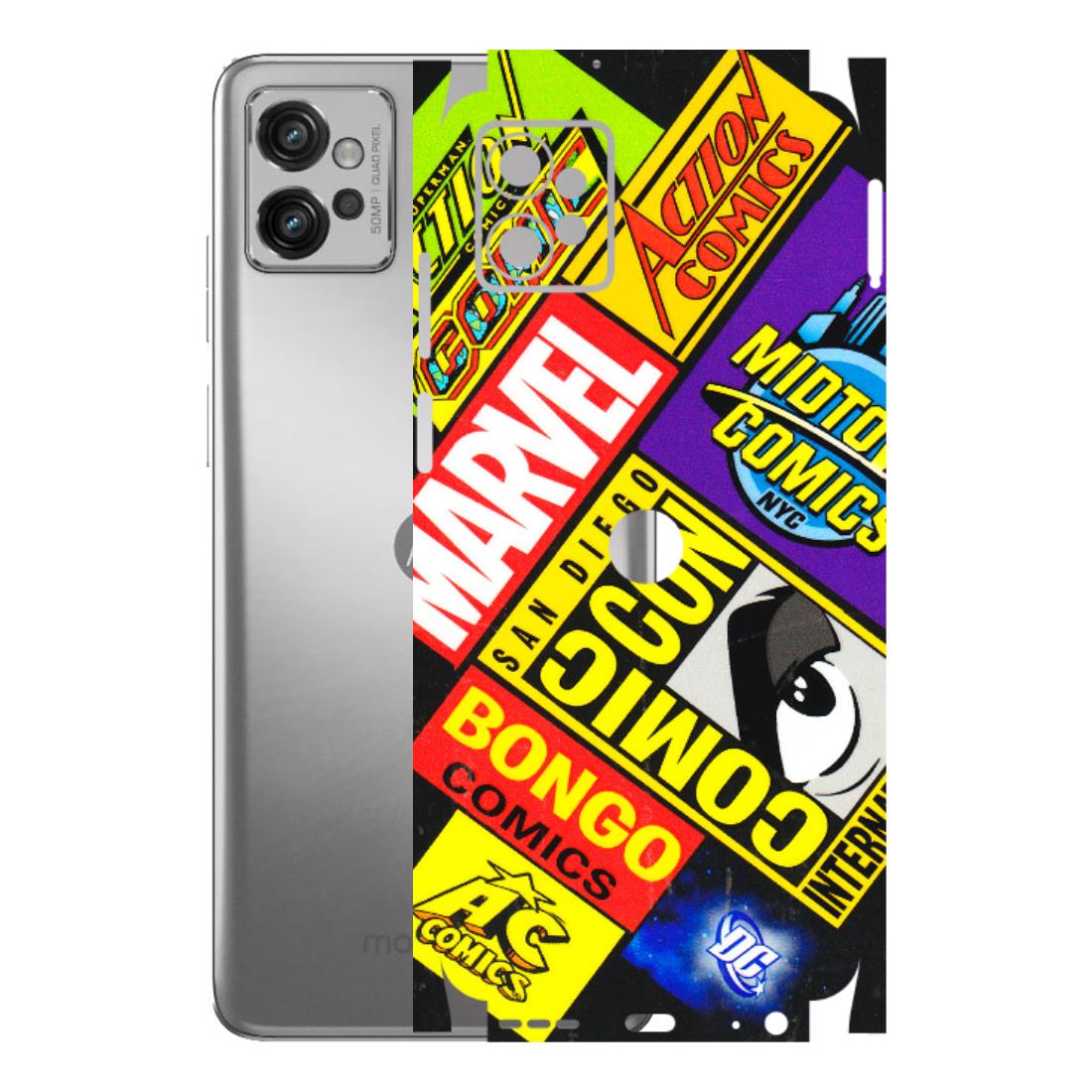 Motorola Phone Skins (All Models) - Bongo Comic Con - 3D Embossed Finish (L-325) Motorola Moto G32