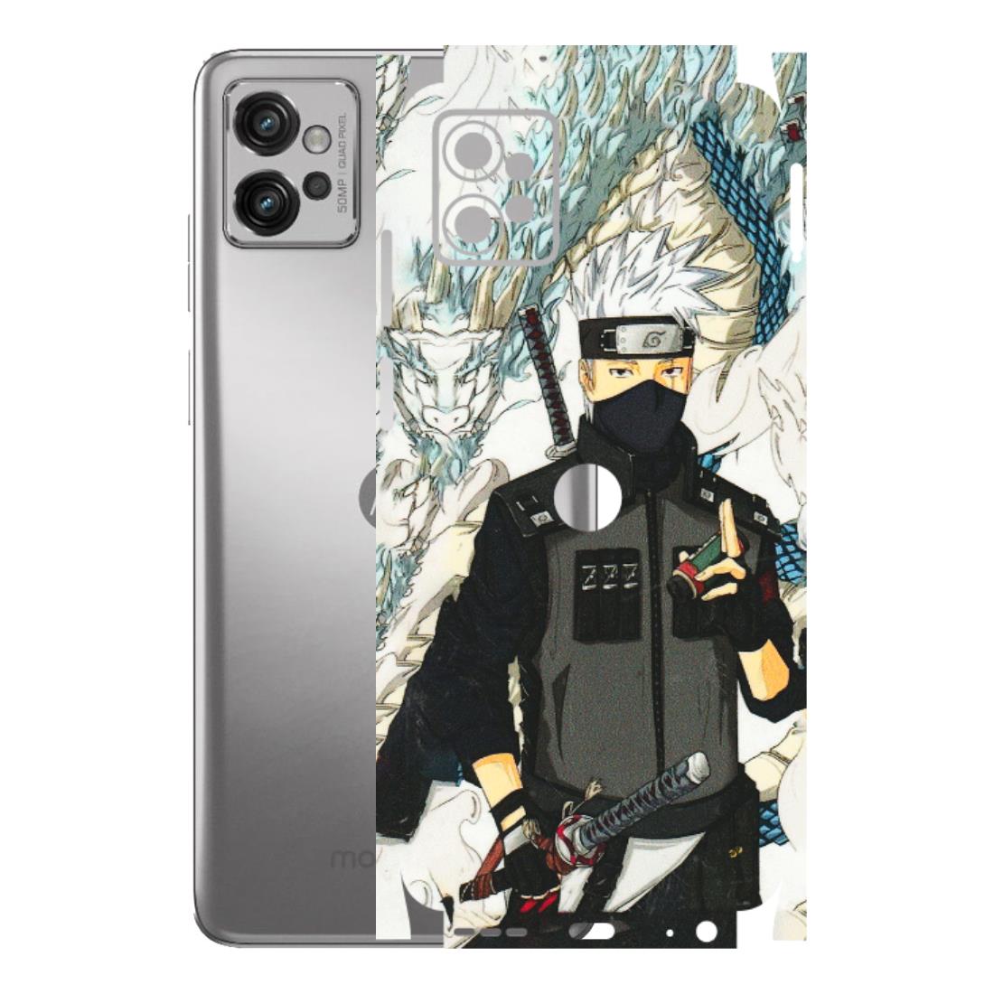 Motorola Phone Skins (All Models) - Kakashi Hatake Naruto Anime - 3D Embossed Finish (L-46) Motorola Moto G32