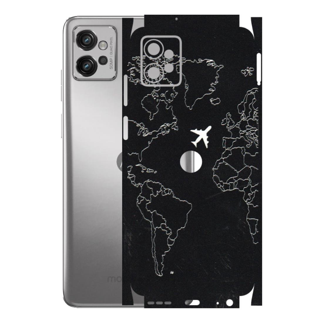 Motorola Phone Skins (All Models) - Never Ending Travel - 3D Embossed Finish (L-79) Motorola Moto G32