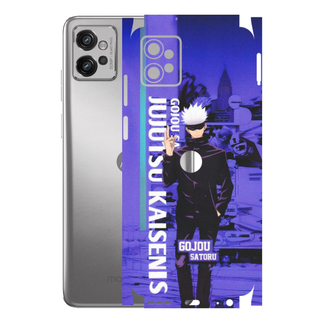 Motorola Phone Skins (All Models) - Jujutsu Kaisen Gojo - Matte Finish (M-05) Motorola Moto G32