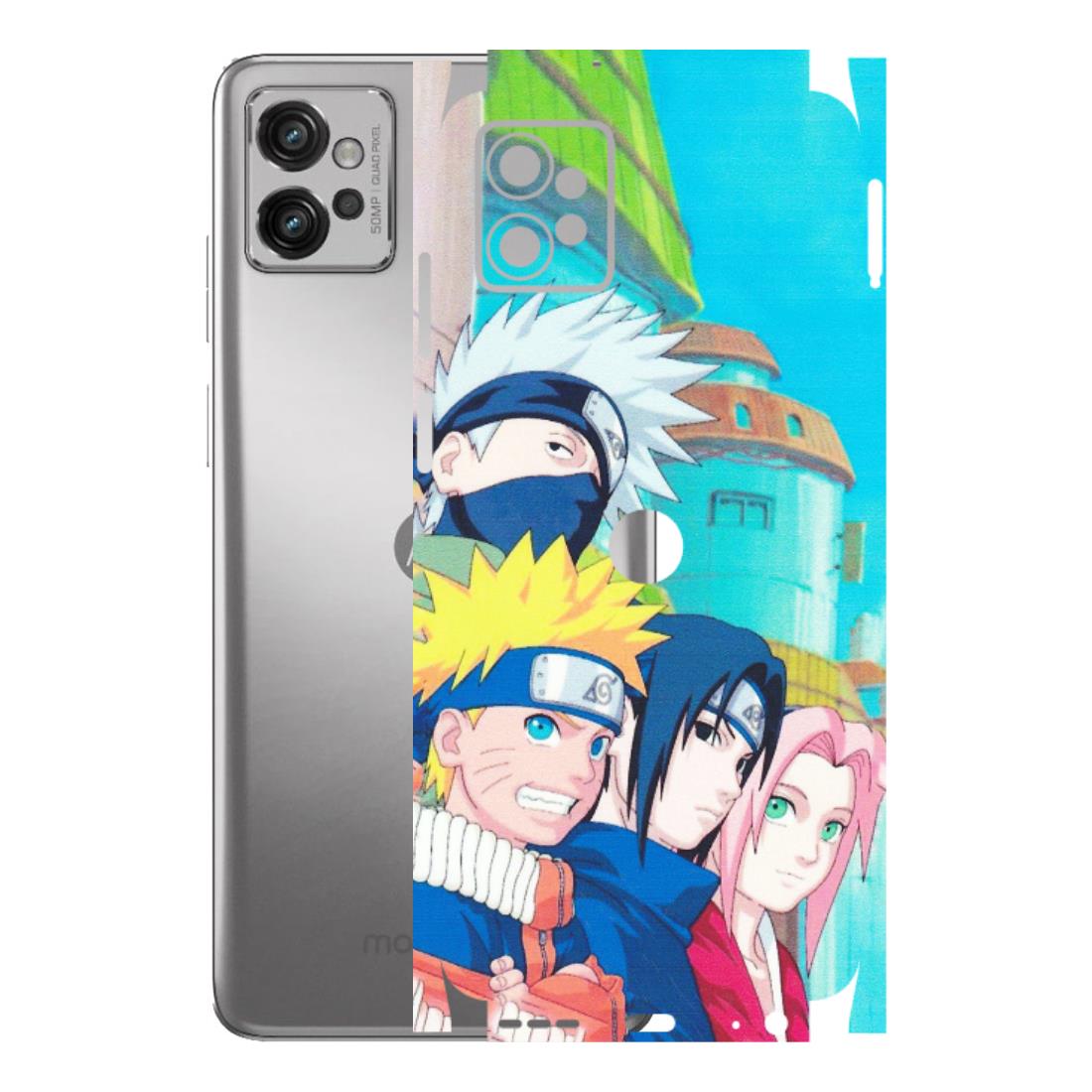 Motorola Phone Skins (All Models) - Team Minato And Kakashi - Matte Finish (M-101) Motorola Moto G32