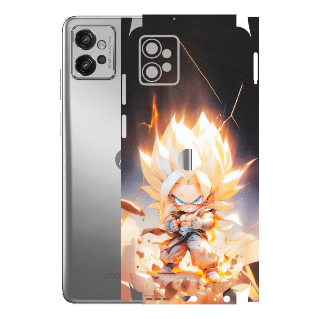 Motorola Phone Skins (All Models) - Goku Dragon Cute Anime - Matte Finish (M-131) Motorola Moto G32