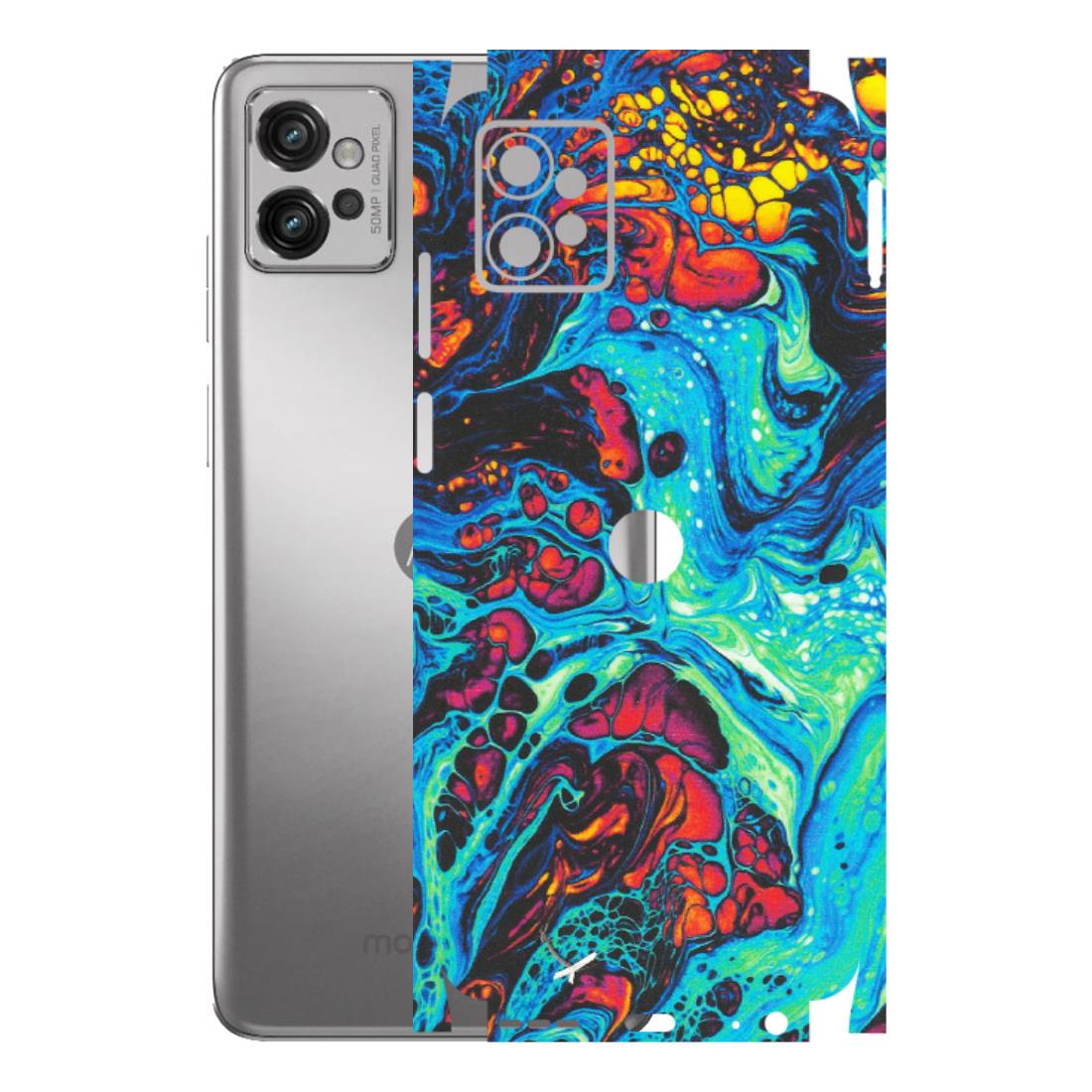 Motorola Phone Skins (All Models) - Majestic Galactic Marbel - Matte Finish (M-85) Motorola Moto G32