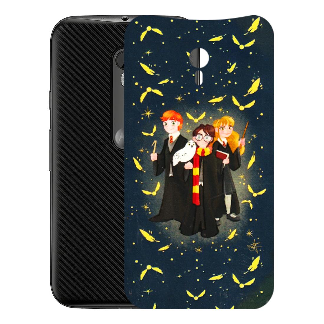 Motorola Phone Skins (All Models) - Harry Potter - 3D Embossed Finish (L-183) Motorola Moto G3