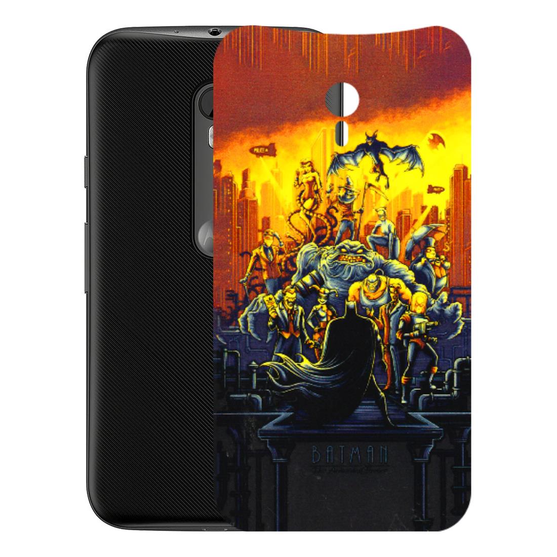 Motorola Phone Skins (All Models) - Games Doodles - 3D Embossed Finish (L-24) Motorola Moto G3