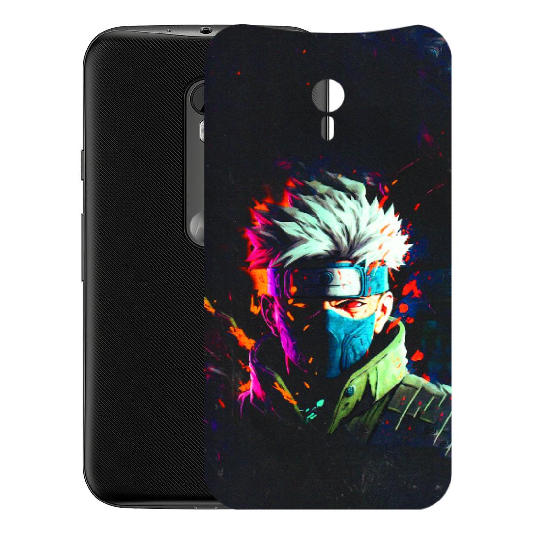 Motorola Phone Skins (All Models) - Anime Cool Character - 3D Embossed Finish (L-59) Motorola Moto G3