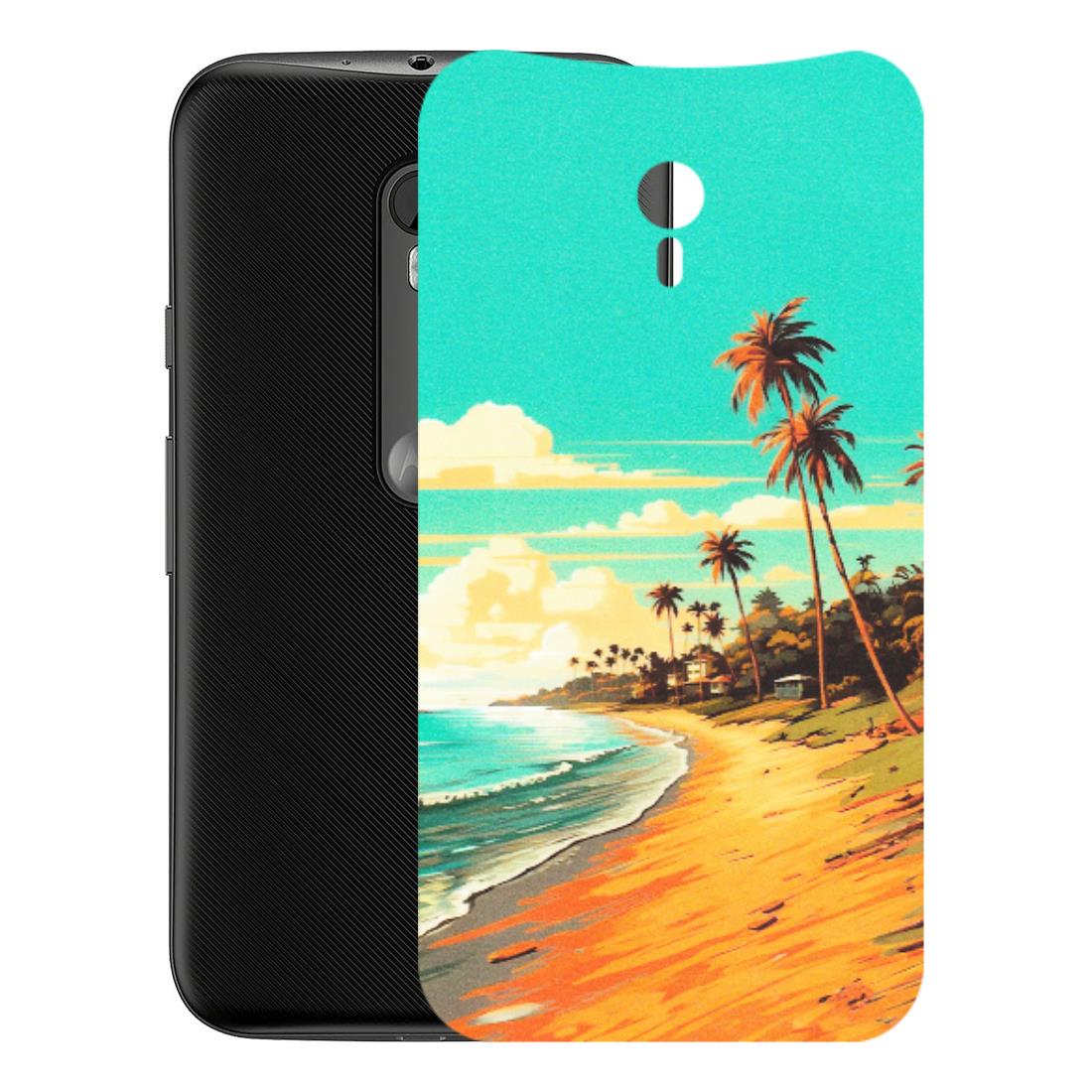 Motorola Phone Skins (All Models) - Miami Beach - Matte Finish (M-136) Motorola Moto G3