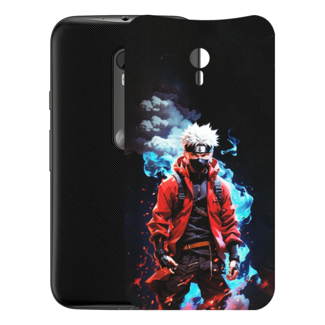 Motorola Phone Skins (All Models) - Kakashi Hatake Naruto - Matte Finish (M-60) Motorola Moto G3