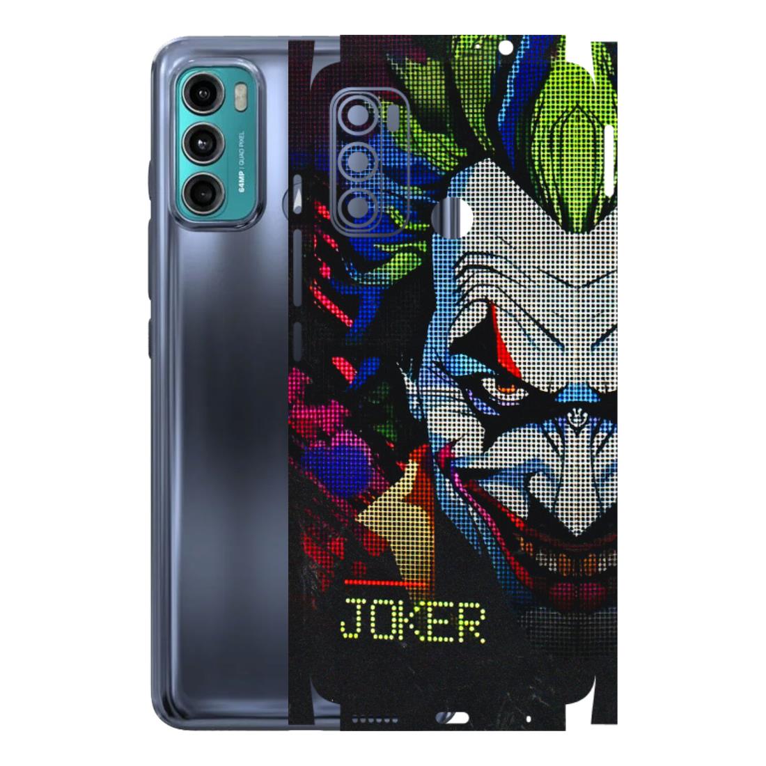 Motorola Phone Skins (All Models) - Joker Dot Matrix - 3D Embossed Finish (L-08) Motorola Moto G40 Fusion (5G)
