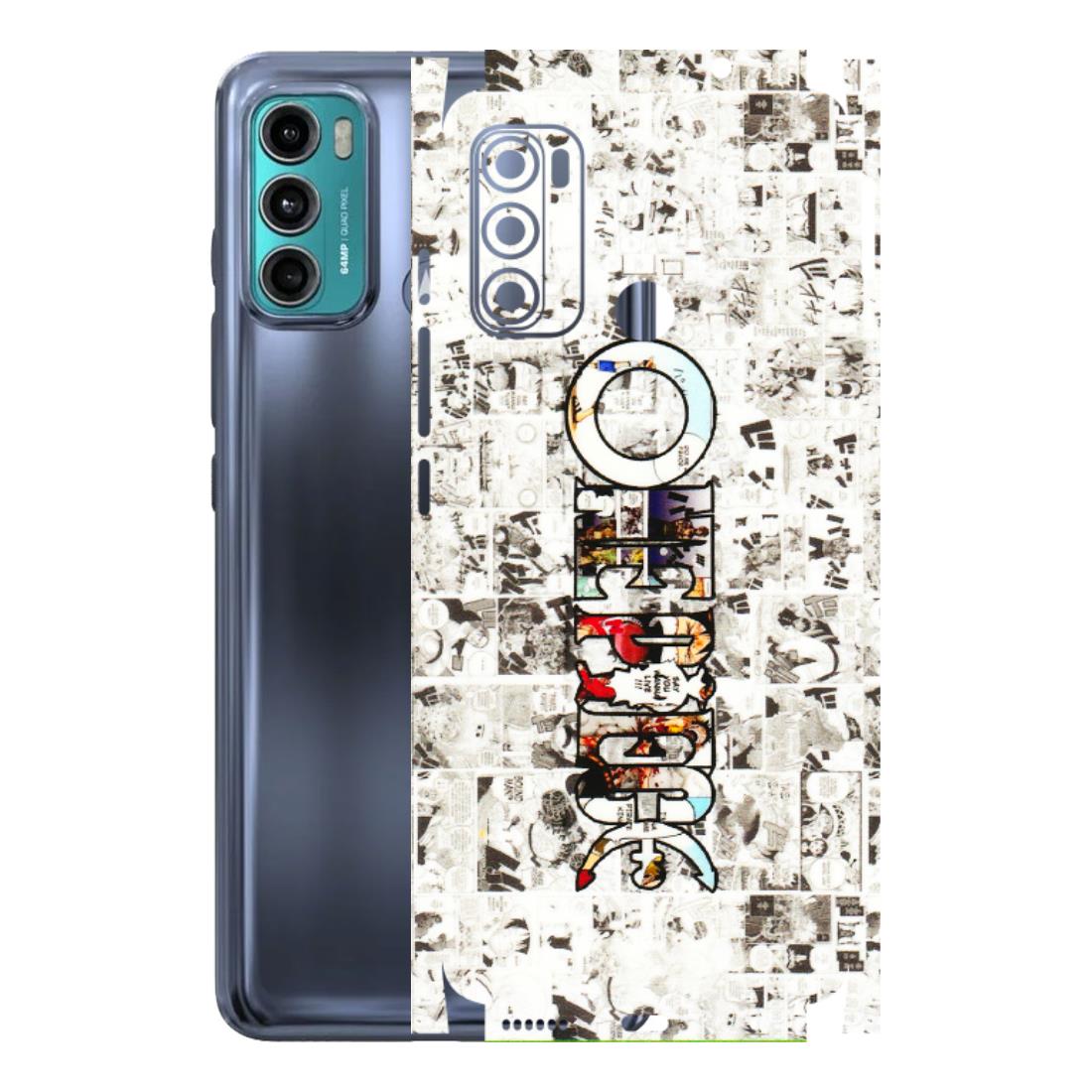 Motorola Phone Skins (All Models) - One Piece Manga - 3D Embossed Finish (L-26) Motorola Moto G40 Fusion (5G)