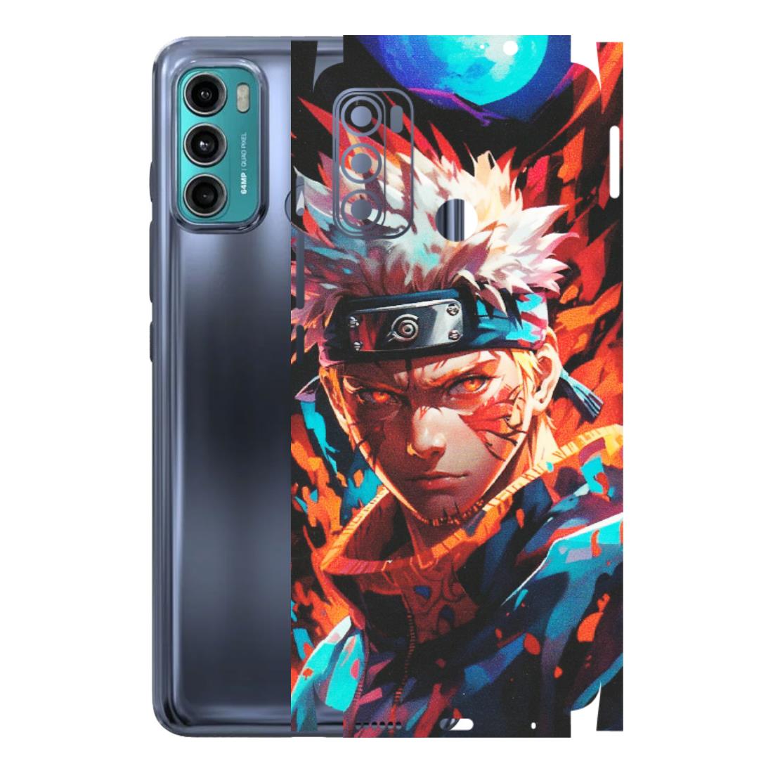 Motorola Phone Skins (All Models) - Anime Ferocious Character - Matte Finish (M-44) Motorola Moto G40 Fusion (5G)