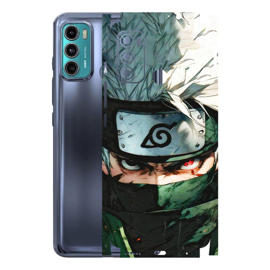 Motorola Phone Skins (All Models) - Kakashi Red Eye Focus - 3D Embossed Finish (L-227) Motorola Moto G40