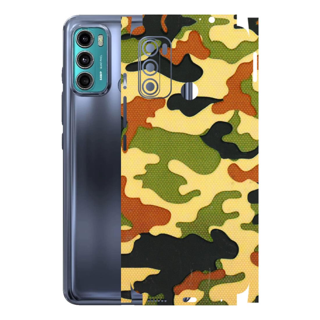 Motorola Phone Skins (All Models) - Indian Military - 3D Embossed Finish (L-234) Motorola Moto G40