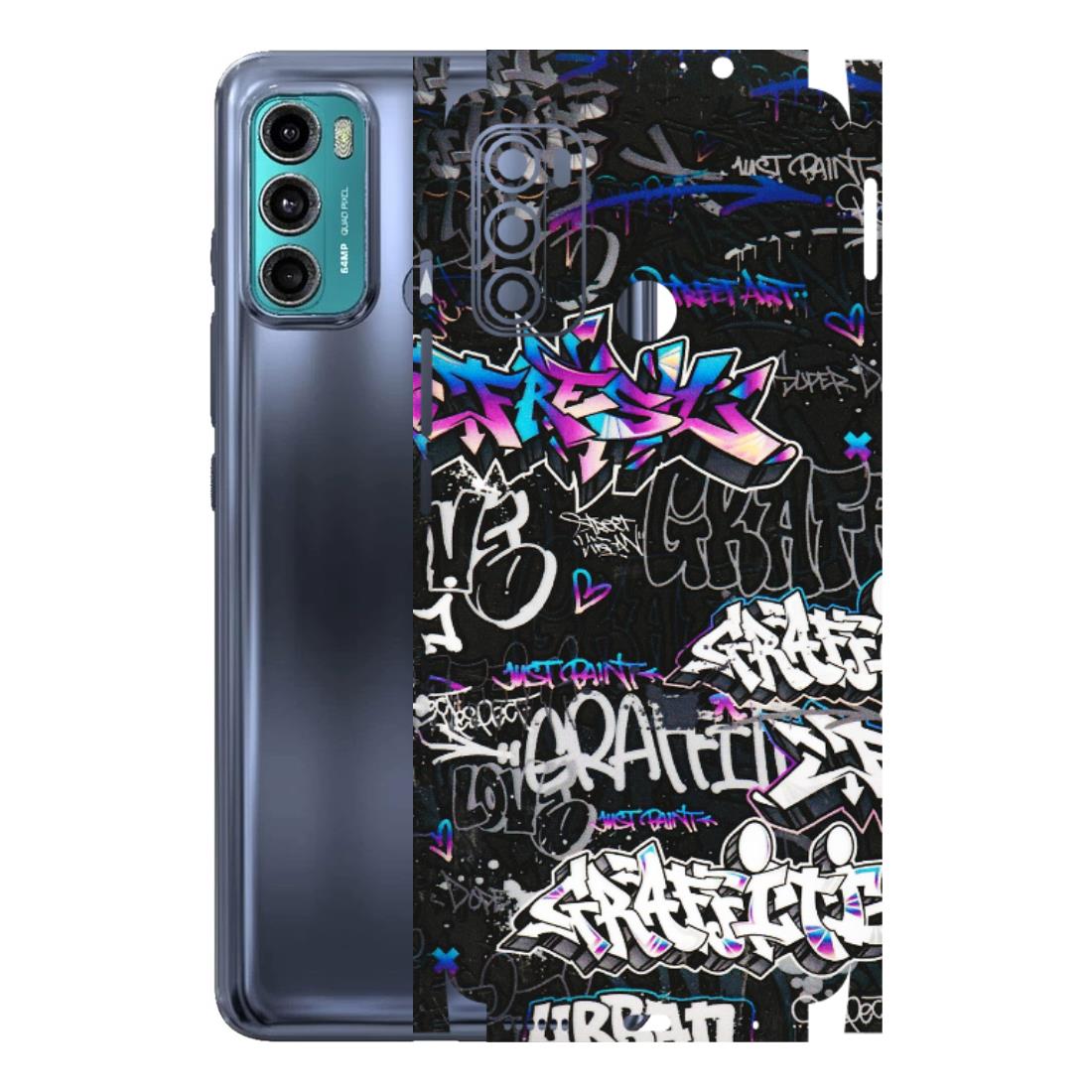 Motorola Phone Skins (All Models) - Graffiti Killer - 3D Embossed Finish (L-274) Motorola Moto G40