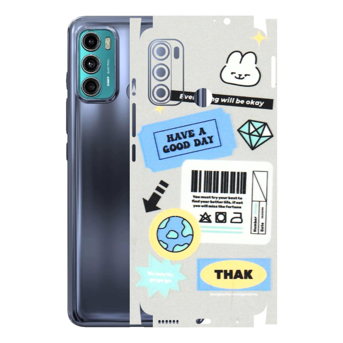 Motorola Phone Skins (All Models) - Will Be Okay Design - 3D Embossed Finish (L-316) Motorola Moto G40