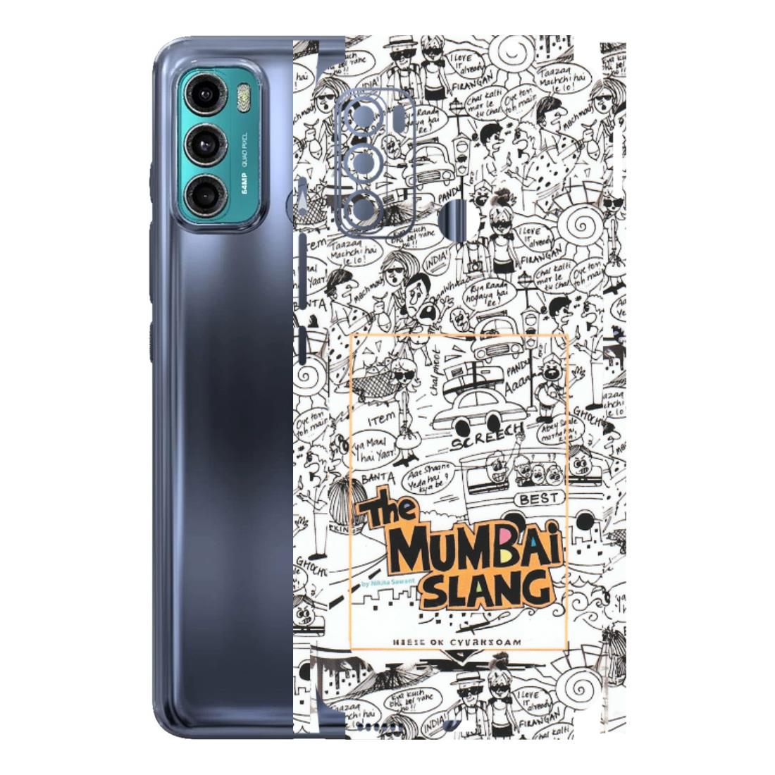Motorola Phone Skins (All Models) - The Mumbai Slang - Matte Finish (M-142) Motorola Moto G40