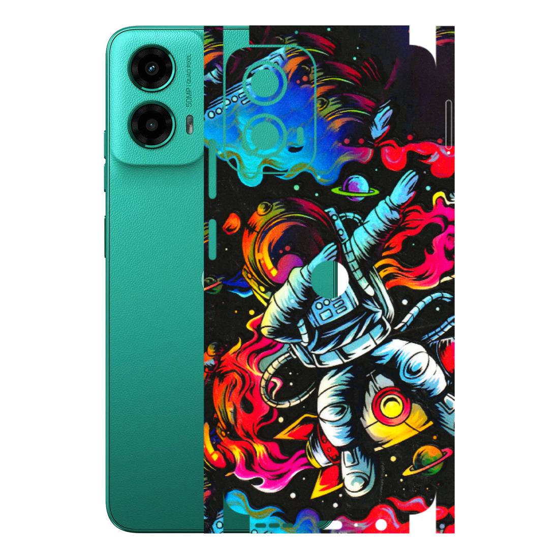 Motorola Phone Skins (All Models) - Astronaut Dope - 3D Embossed Finish (L-191) Motorola Moto G45 (5G)