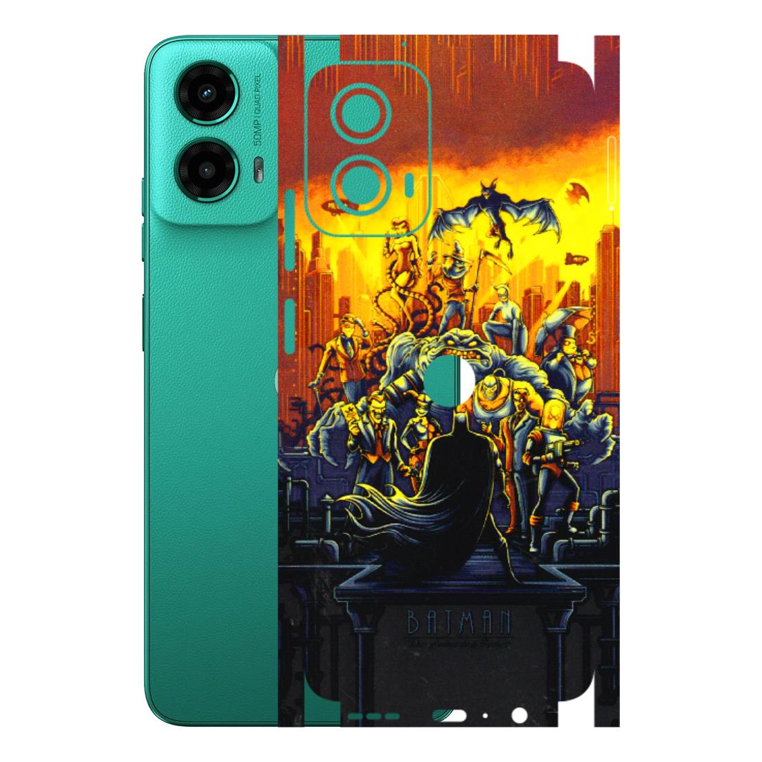 Motorola Phone Skins (All Models) - Games Doodles - 3D Embossed Finish (L-24) Motorola Moto G45 (5G)