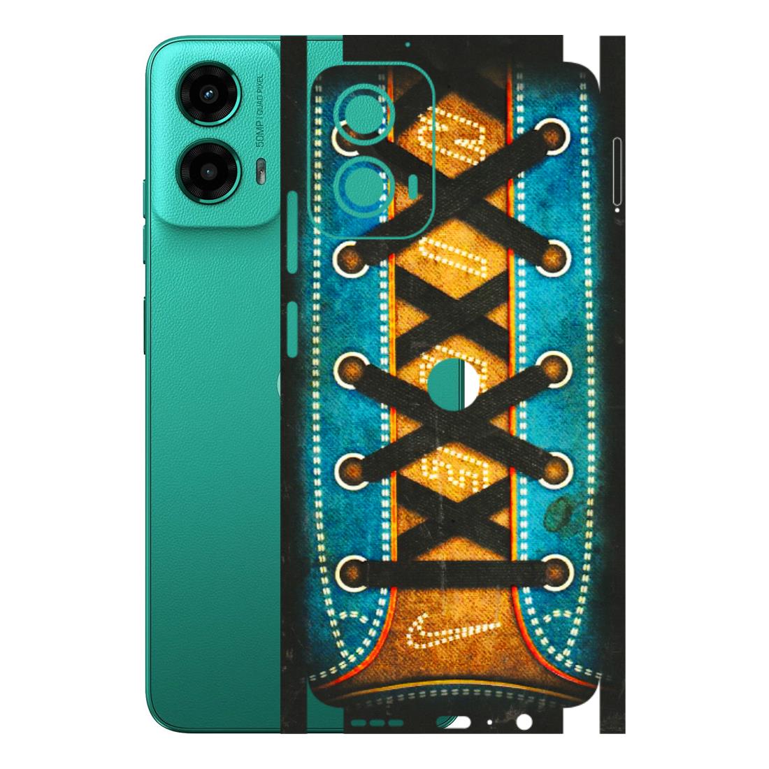 Motorola Phone Skins (All Models) - Sneakers Lover Nike - 3D Embossed Finish (L-262) Motorola Moto G45 (5G)