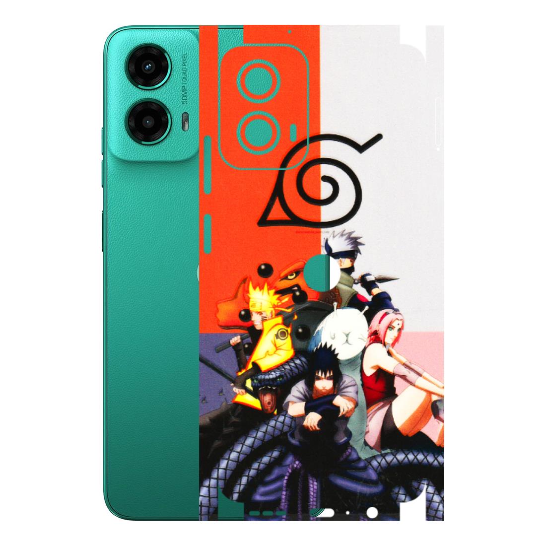 Motorola Phone Skins (All Models) - Naruto Final Fight - 3D Embossed Finish (L-33) Motorola Moto G45 (5G)
