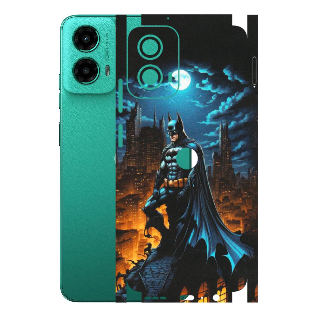 Motorola Phone Skins (All Models) - Batman Arkham City - Matte Finish (M-01) Motorola Moto G45 (5G)